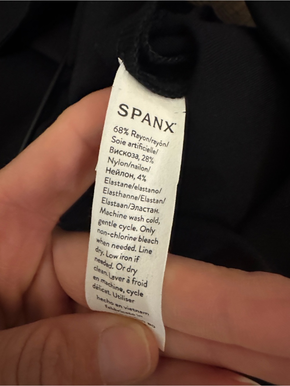 SPANX Perfect Sleeveless Jumpsuit in Black - Picture 11 of 12